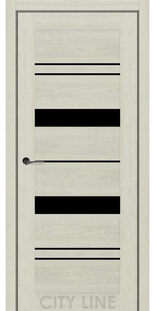 Межкомнатные двери CityLine Express VALENTA korfad-express-valenta-dub-lorenco-cityline-express-s-cernym-steklom